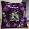 Skull Husband And Wife Till Death Quilt Gift For Christmas Birthday Thanksgiving
