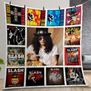 Slash Album Covers Quilt Gift For Christmas Birthday Thanksgiving