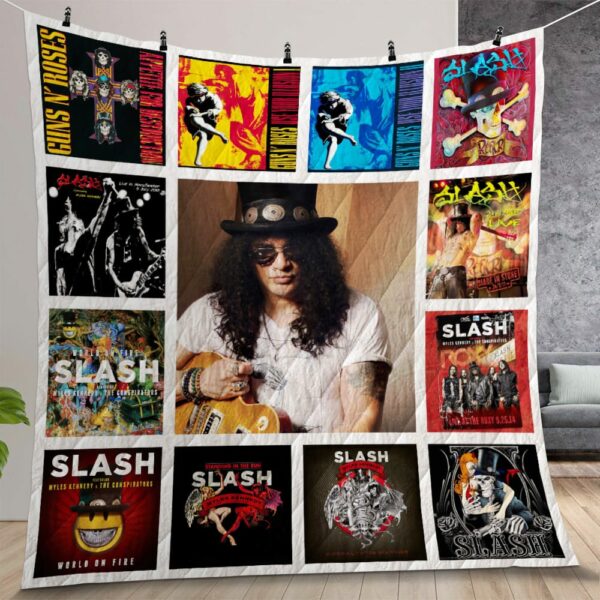 Slash Album Covers Quilt Gift For Christmas Birthday Thanksgiving