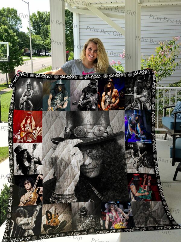 Slash Poster Quilt Gift Ideas For Fans on Christmas