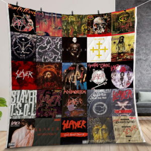 Slayer Album Covers Quilt Gift For Family On Christmas Black Friday