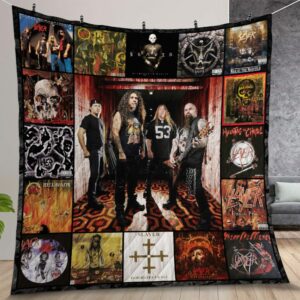 Slayer Albums Cover Poster Quilt Gift For Christmas Birthday Thanksgiving Version 2