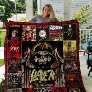 Slayer Albums Cover Poster Quilt Gift For Christmas Black Friday Thanksgiving