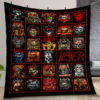 Slayer Quilt Gift For Christmas Birthday Halloween