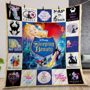 Sleeping Beauty Quilt Gift For Family On Christmas Black Friday