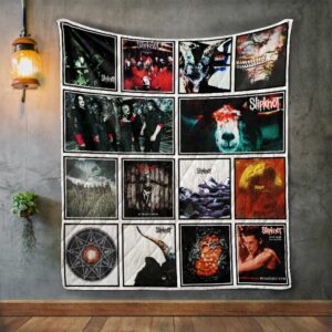 Slipknot Album Covers Quilt Gift For Christmas Black Friday Thanksgiving