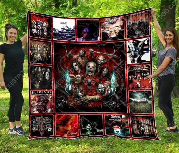 Slipknot Band Quilt Gift For Christmas Black Friday Thanksgiving