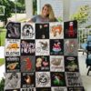 Sloth Dont Hurry Be Happy Quilt Gift For Christmas Black Friday Thanksgiving