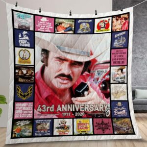 Smokey And The Bandit Quilt Gift For Christmas Birthday Thanksgiving Version 3