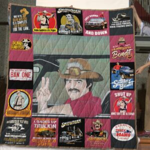 Smokey And The Bandit Quilt Gift For Christmas Black Friday Thanksgiving