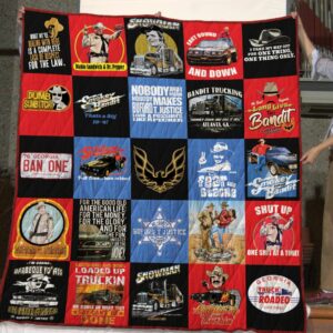 Smokey And The Bandit Quilt Gift For Fans Christmas Black Friday Black Friday