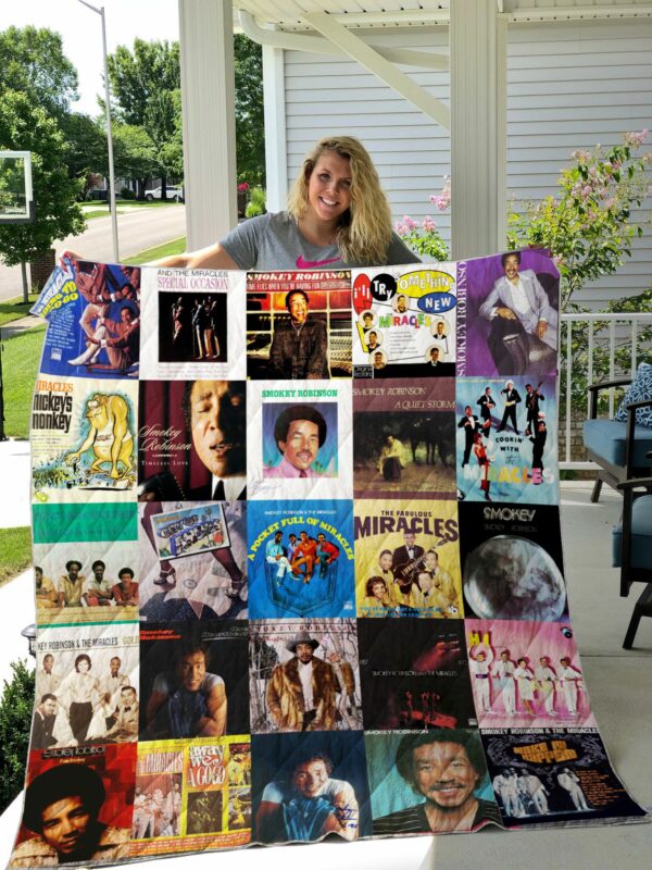 Smokey Robinson Quilt Gift For Christmas Black Friday Thanksgiving