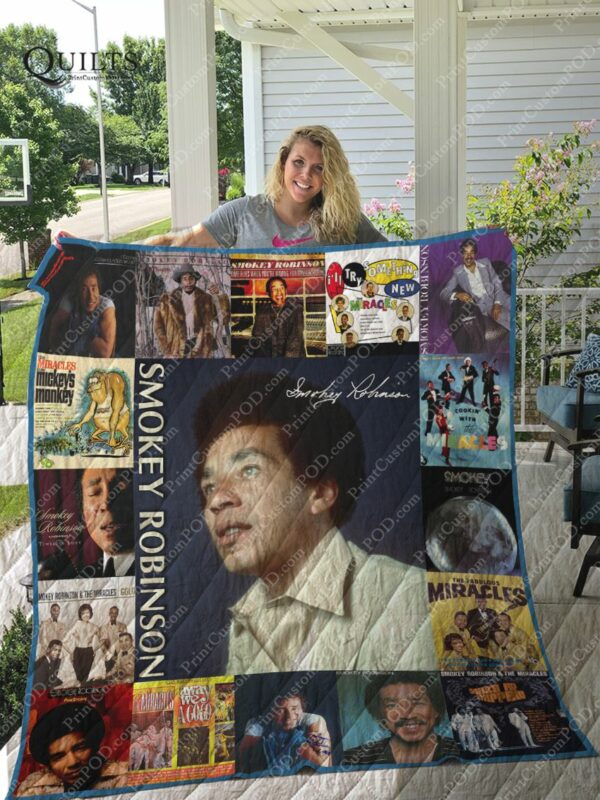 Smokey Robinson Quilt Gift For Family On Christmas Black Friday Cyber Monday