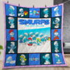 Smurf Quilt Gift For Family On Christmas Black Friday