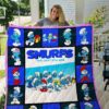 Smurf Quilt Gift For Fans Christmas Black Friday Black Friday