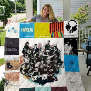 Snarky Puppy Albums Quilt Gift For Family On Christmas Black Friday Cyber Monday