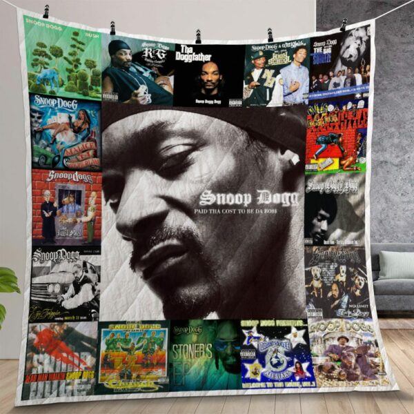 Snoop Dogg Quilt Gift For Christmas Birthday Thanksgiving