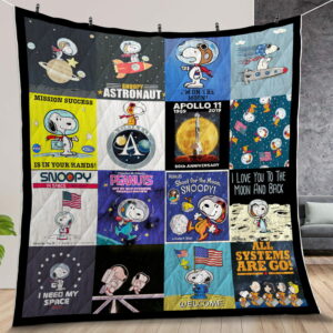 Snoopy Apollo Quilt Gift For Fans Christmas Black Friday