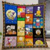 Snoopy Halloween Quilt Gift For Christmas Birthday Thanksgiving