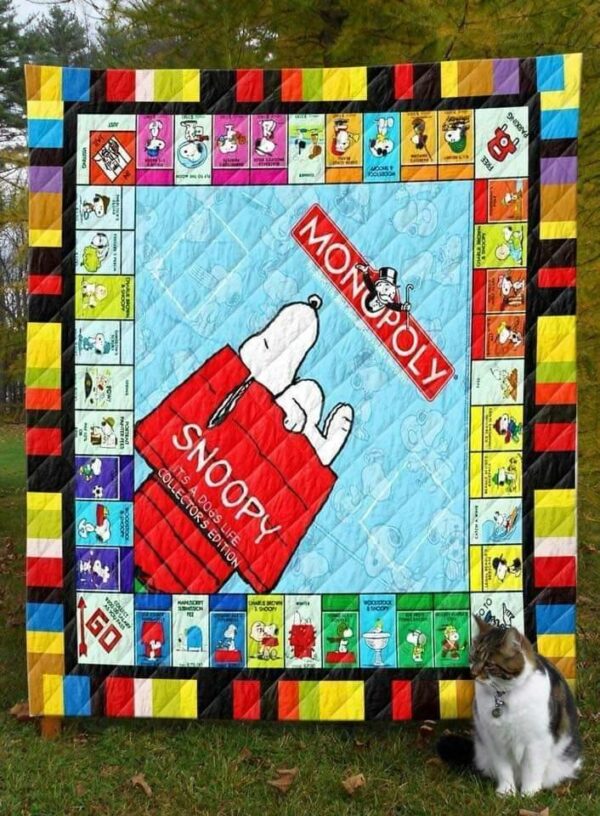 Snoopy Monopoly Game Gift For Family On Christmas Black Friday Black Friday