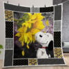 Snoopy You Are My Sunshine Quilt Gift For Christmas Birthday Halloween