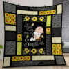 Snoopy You Are My Sunshine Quilt Gift For Christmas Birthday Thanksgiving