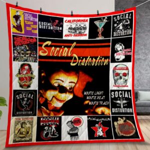 Social Distortion Albums Cover Poster Quilt Gift For Christmas Birthday Thanksgiving