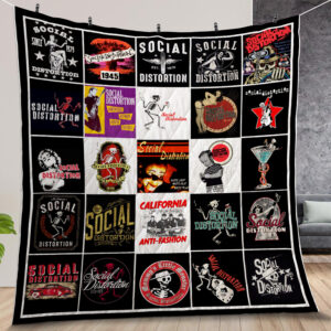 Social Distortion Albums Cover Poster Quilt Gift Ideas For Fans