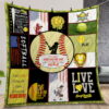 Softball Its How Big You Play Quilt Gift For Christmas Birthday Halloween