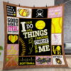 Softball Live What You Love Quilt Gift For Christmas Birthday Thanksgiving