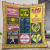 Softball The Rest Is Just Details Quilt Gift For Christmas Birthday Halloween