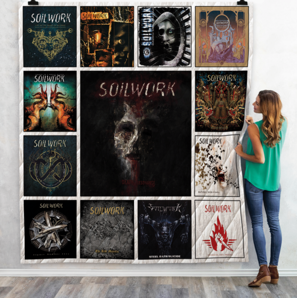 Soilwork Albums Quilt Gift For Fans Christmas Black Friday Black Friday