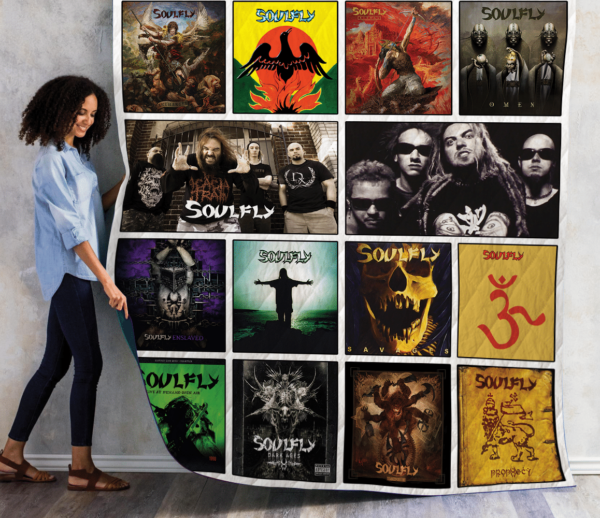 Soulfly Albums Quilt Gift Ideas For Fans on Christmas
