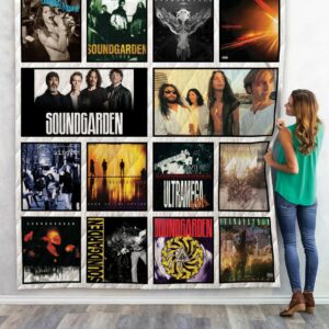 Soundgarden Albums Quilt Gift For Fans Christmas Black Friday Black Friday