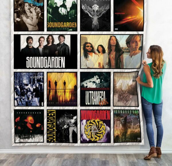 Soundgarden Albums Quilt Gift For Fans Christmas Black Friday Black Friday