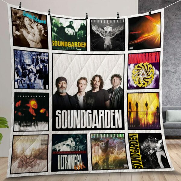 Soundgarden Quilt Gift For Christmas Birthday Thanksgiving Version 1