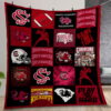 South Carolina Gamecocks Quilt Gift For Christmas Birthday Thanksgiving