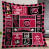 South Carolina Im A Gamecock End Of Story Quilt Gift For Christmas Birthday Thanksgiving