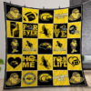 Southern Miss Golden Eagles V1 Quilt Gift For Christmas Birthday Thanksgiving