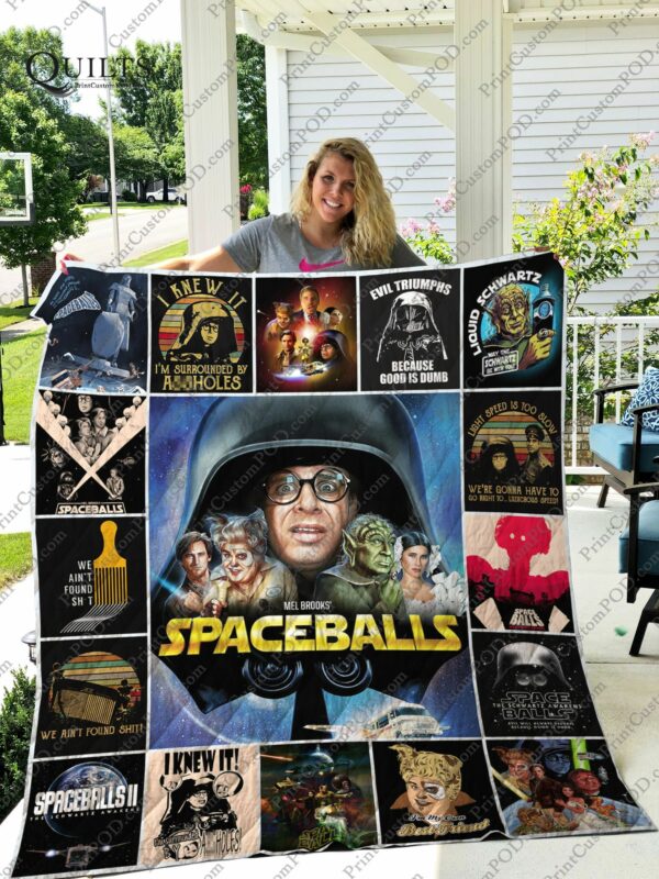 Spaceballs Quilt Gift For Christmas Black Friday Thanksgiving