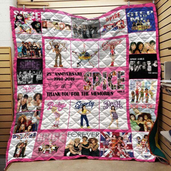 Spice Girls Tribute Quilt Gift For Christmas Black Friday Thanksgiving