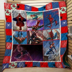 Spider Man Quilt Gift For Fans Christmas Black Friday Black Friday