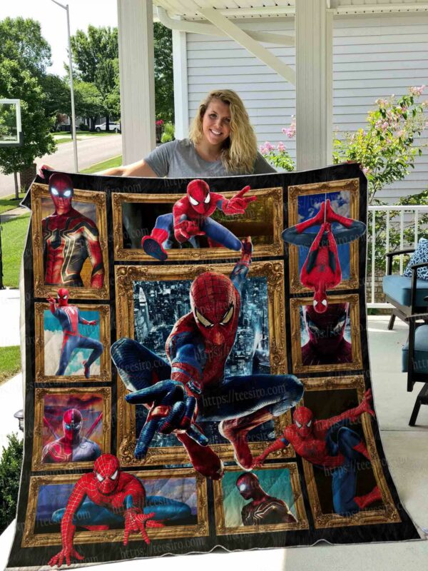 Spider Man Quilt Gift Ideas For Fans on Christmas