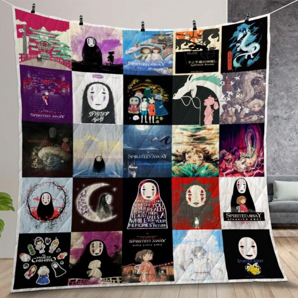 Spirited Away Quilt Gift For Christmas Birthday Thanksgiving