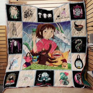 Spirited Away Quilt Gift For Christmas Black Friday Thanksgiving