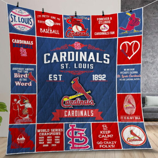 St Louis Cardinals Quilt Gift For Christmas Birthday Thanksgiving Version 5
