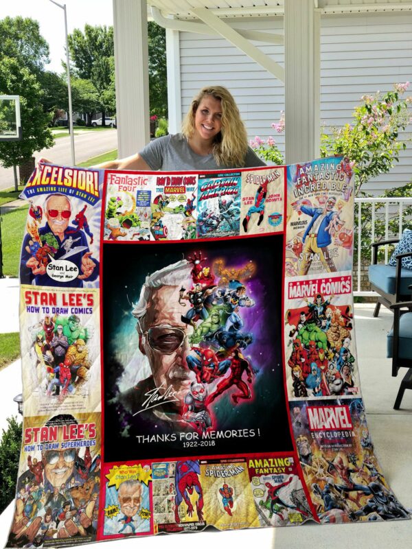 Stan Lee How To Draw Comics Quilt Gift For Family On Christmas Black Friday Cyber Monday