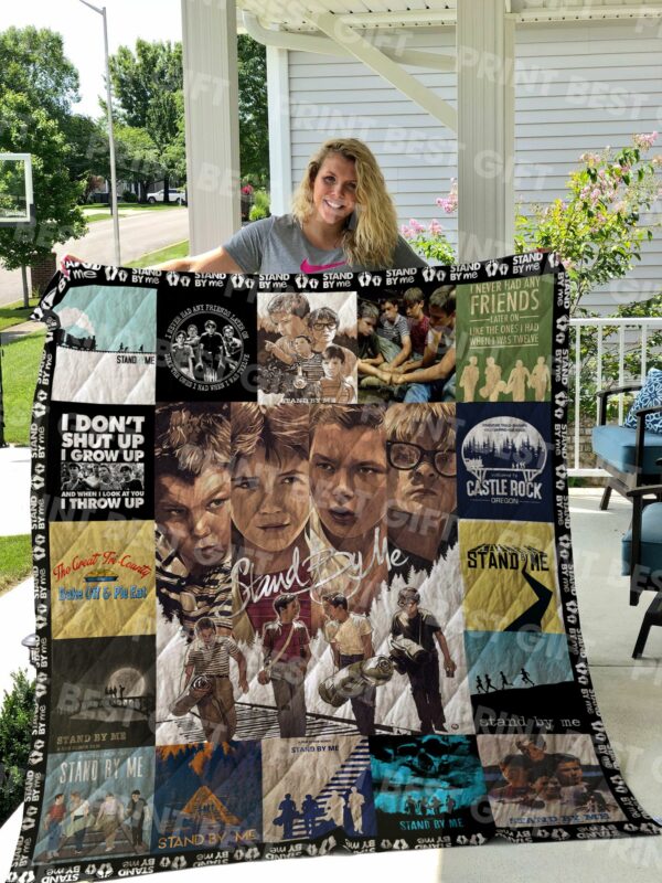 Stand By Me Poster Quilt Gift For Christmas Black Friday Thanksgiving