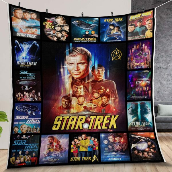 Star Trek Quilt Gift For Family On Christmas Black Friday