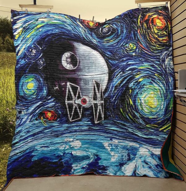 Star Wars Abstract Quilt Gift For Christmas Black Friday Thanksgiving